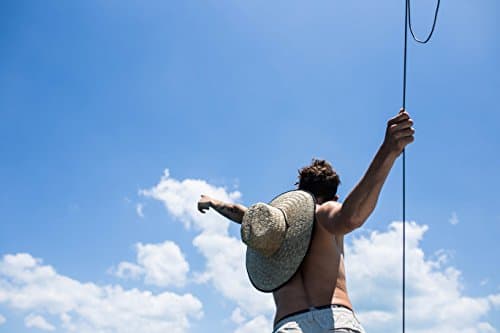 Sibling Co Straw Sun Hat for Men and Women Great for Fishing, Lifeguards, Beach, Summer and Gardening with Wide Brim for Sun Protection Natural