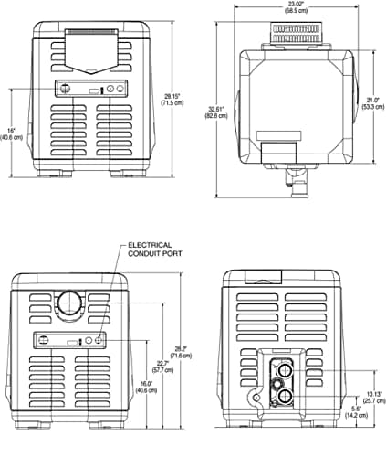 MasterTemp Pentair EC-462027 250,000 BTU Propane Gas Pool Heater