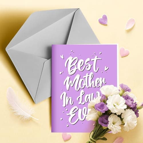 HAPPYPOP Gifts for Mother in Law - Mothers Day Socks Keychain with Greeting Card, Mom in Law Birthday Gifts Christmas Stocking Stuffers