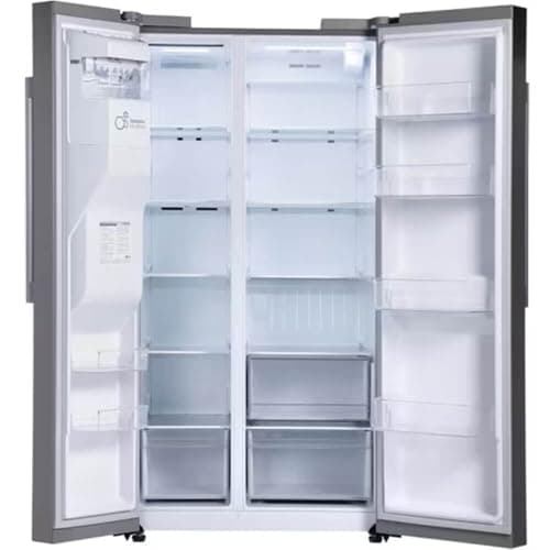 LG 27 cu. ft. Side-by-Side Standard Depth Slim in Door Ice and Water Dispenser in PrintProof Stainless Steel Wi-Fi Enabled LS27T3230S