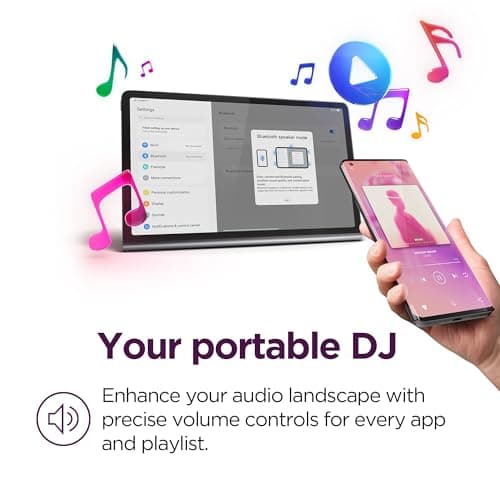 Lenovo Tab Plus - 2024 - Premium Entertainment Tablet - 8 JBL® Speakers - 11.5" 2K LCD Touch Display - 8GB Memory - 128GB Storage - MediaTek™ Helio G99 - Folio Case Included - Luna Grey