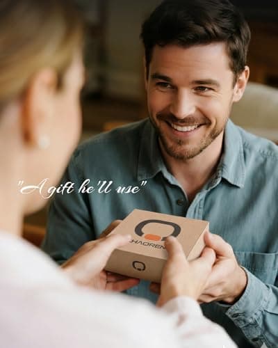 CHAOREN Leather Dress Belt Men 2 Pack - 1 3/8" Mens Belts for Work Business Casual Jeans