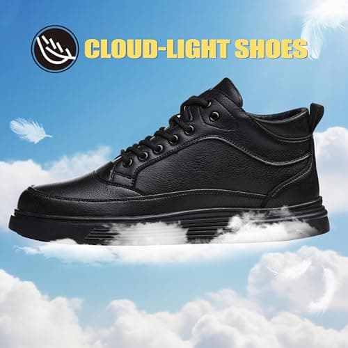 TAERDUN Slip Resistant Work Shoes for Men & Women, Waterproof Anti-Slip Kitchen Shoes, Oil & Water Resistant, Lightweight Work Shoes for Chefs, Restaurant Workers, Delivery, Crew, Drivers 03