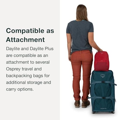Osprey Daylite Commuter Backpack - Lightweight Everyday Bag with Laptop Sleeve, Bottle Pockets
