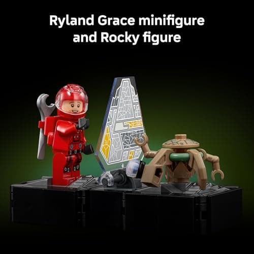 Building Sets for Adults, Ages 18+, Collectible Model for Display, Bedroom & Home Office Decor, 830 Pieces, Gift for Adults LEGO Icons Project Hail Mary 11389 B0FMYY67LH