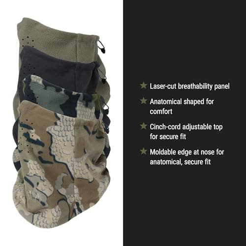 KUIU Proximity LT Neck Gaiter – Ultra-Quiet Fleece for Cold Weather Hunting