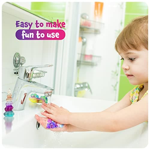 Dan&Darci Unicorn Soap Making Kit - Girls Crafts DIY Project Age 6+ Year Old Kids - Unicorn Girl Gifts - Science STEM Activity Teenage Gift - Make Your Own Soap Kits - Craft Toys Ages 6 7 8 9 10 11 12