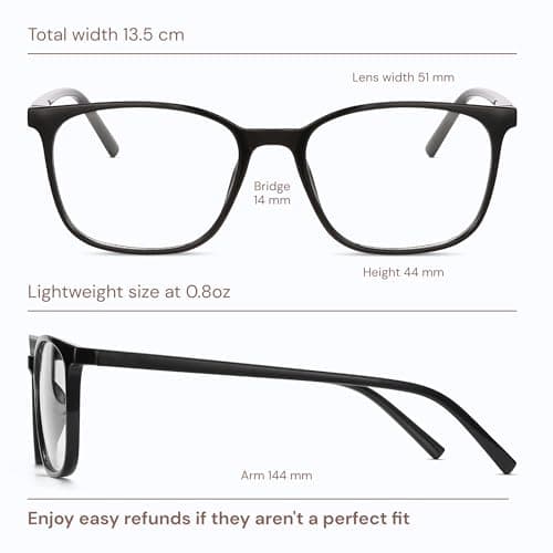 Gaoye Ultralight Blue Light Glasses for Women - Computer Protection Glasses for All Day Comfort - Anti UV Glare & Eyestrain