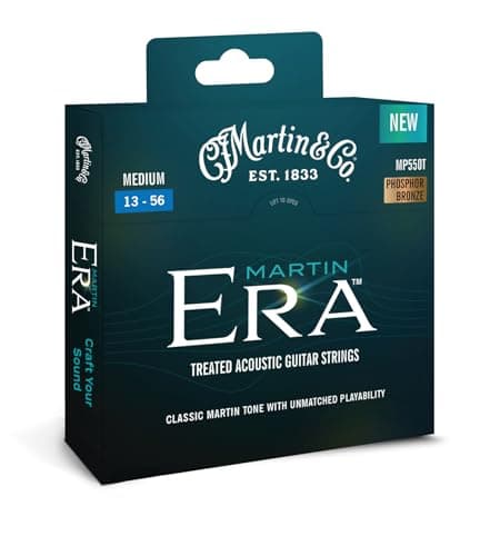 MARTIN MP550T Era Acoustic Guitar Strings, Medium