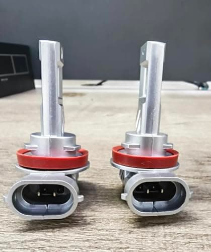 SEALIGHT H11/H9/H8 Light Bulb, 800% Brighter than Origin, 6500K Output Canbus Ready, 44,000LM Powersports IP68 80000Hrs Lifespan, 1：1 Size Installation, Pack of 2
