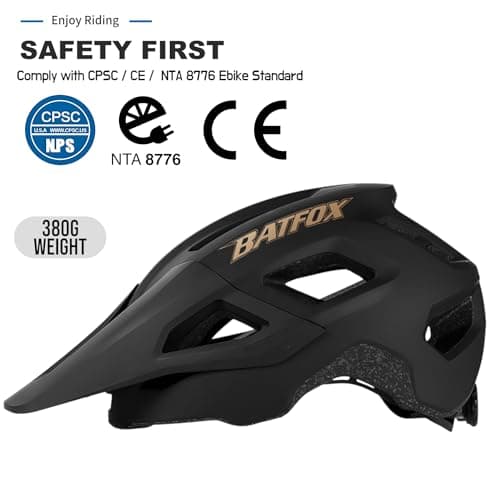 NTA 8776 E-Bike & Mountain Bike Helmet for Adults Youth, E-MTB Cycling Helmet for Men Women (52-60CM)