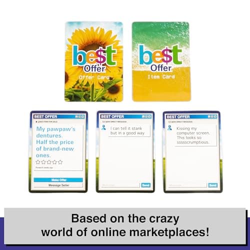 The Buy Sell Trade Game - Adult Card Games for Game Night by What Do You Meme?®+