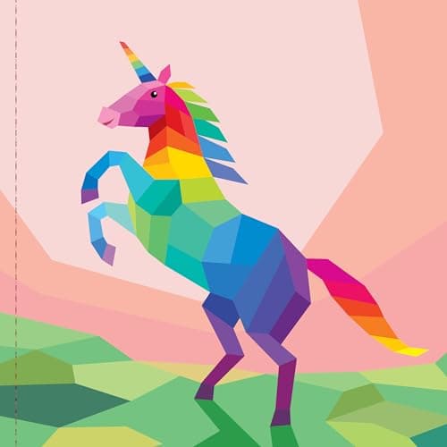 Paint by Sticker Kids (Official): Rainbows Everywhere!: Create 10 Pictures One Sticker at a Time! 1523517751