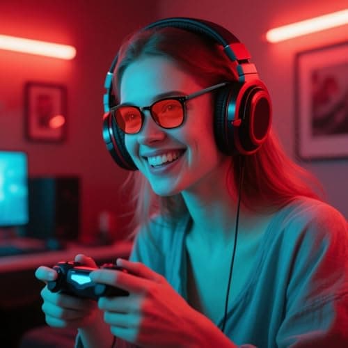 ANDWOOD Blue Light Blocking Glasses Women Men Computer Small Face Clear Bluelight Blocker Eyeglasses Frame