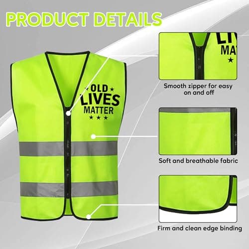 Funny Birthday Gifts for Men 60th Birthday Decorations Old Lives Still Matter Gifts for Men Funny Gifts for Older Man 40/50/60/70th Gifts for Dads Birthday Old Mens Birthday Gifts Ideas Green