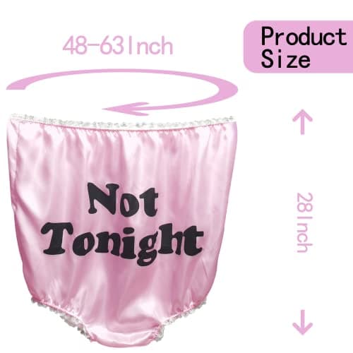 Hosrnovo Funny Underwear for Women, 28Inches Big Granny Panties Gag Gifts for Adults Men