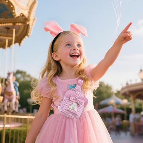 Birthday Gifts for Girls Kids, Gifts for 2 3 4 5 6 7 Year Old, Toddler Purse, Little Girls Purse, Kid Crossbody Bag Sling Bag 2 3 4 5 6 Year Old Girl Birthday Gift for Girls Sling Bag, Pink A B0F937G77K