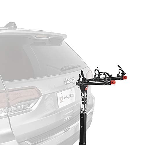 Allen Sports Deluxe 2-Bike Hitch Mount Rack , Silver/Black (522RR)