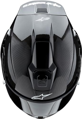 Alpinestars Supertech R10 Solid Helmet, Carbon Shell, CE-Certified, Advanced Ventilation & Fit