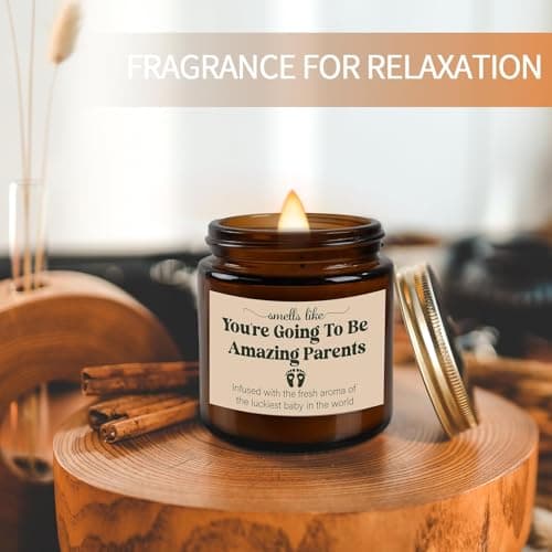 Pregnancy Gifts for New Parents, Mommy and Daddy 20Oz Tumbler Set, Cool Gifts Set Ideas for Couples,First Time Moms Dad to Be, New Parents on Mother's Day Father's Day Christmas Gift(Pink & Navy Blue)