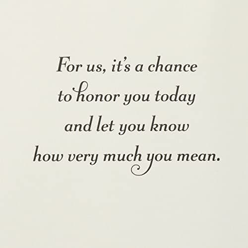 Hallmark 80th Birthday Card (Honor You Today)