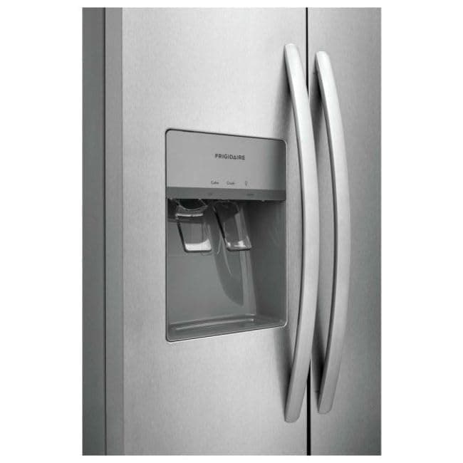 Frigidaire 22.3 cu. ft. 33 in. Side by Side Refrigerator in White, Standard Depth FRSS2323AW