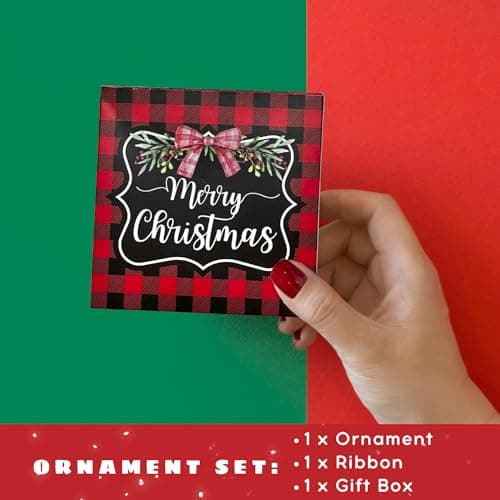 Best Friend Ornaments for Christmas Tree - Bestie Gifts - Friendship Christmas Ornaments - Acrylic Ornament