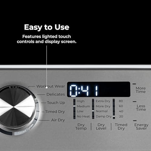 Kenmore 7.0 cu. ft. Front Load Electric Dryer - with Guard to Reduce Wrinkles & Static - Smart Sensor Drying - LED - White