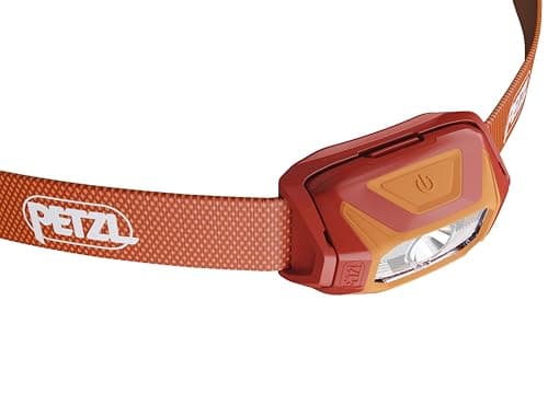 PETZL TIKKINA Headlamp - Compact, Easy-to-Use 300 Lumen Headlamp, Designed for Hiking, Climbing, Running, and Camping