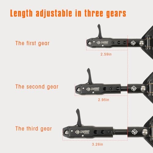 LWANO Archery Compound Bow Release Aids Trigger 360° Adjustable Wristband Release Aids for Adults Youth Kids Hunting Shooting Accessories