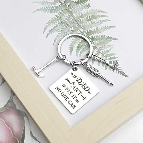 Dad Gifts Father's Day Father Day Christmas Valentines Birthday Thank You Gifts from Daughter Wife Son Kids Romantic Presents Fathers Day Keychain Gift Ideas