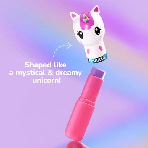 Lip Smacker Lippy Pals Unicorn, Flavored Moisturizing & Smoothing Soft Shine Lip Balm, Hydrating & Protecting Fun Tasty Flavors, Cruelty-Free & Vegan - Unicorn Magic B077XC7K7V