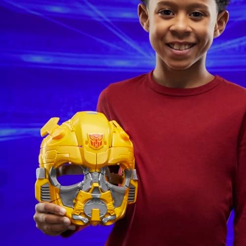 Transformers One 2 in 1 Bumblebee B-127 9.8 Inch Robot Action Figure, Converts to Mask, Interactive Toys for Boys and Girls Ages 6 and Up