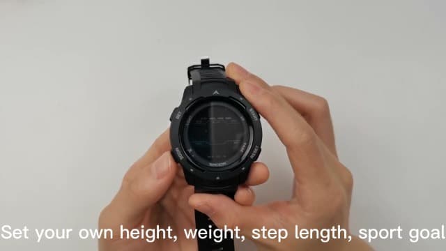 findtime Men's Digital Watch Waterproof Pedometer Watches Sport Watch Step Counter Calorie Military Watch with Stopwatch Alarm LED Backlight Countdown