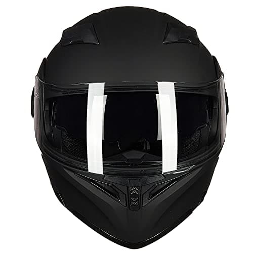 ILM Motorcycle Dual Visor Flip up Modular Full Face Helmet DOT Model 902/902L