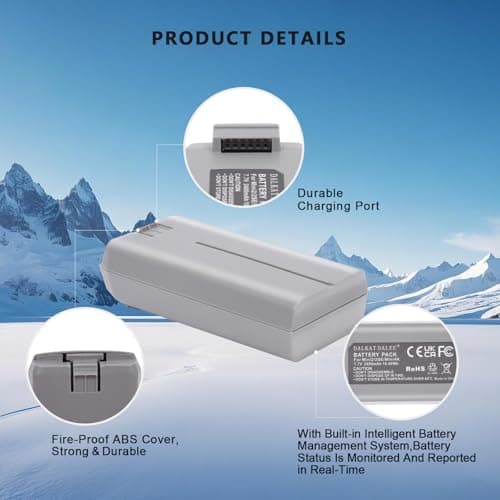 2-Pack Mini 4K Intelligent Flight Battery for DJI Mini 2 / SE / 4K/ 2 SE Drone 2400mah Upgraded Drone Battery Replacement Parts, Up to 31 Minutes of Flying Time