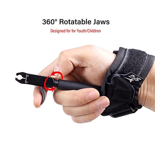 Archery Bow Release for Compound Bow Youth Bow Trigger 360° Adjustable Wrist Release Aids for Adults Hunting Shooting Accessories