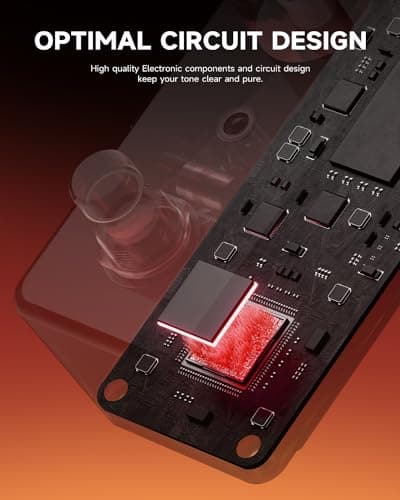 Donner Distortion Guitar Pedal, Morpher Mini Distortion 3 Modes Natural, Tight, Classic Crunch 80s Metal for Electric Guitar True Bypass