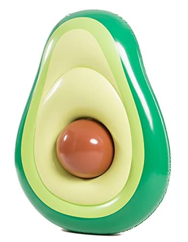 Jasonwell Inflatable Avocado Pool Float Floatie with Ball Water Fun Large Blow Up Summer Beach Swimming Floaty Party Toys Lounge Raft for Adults (XL)
