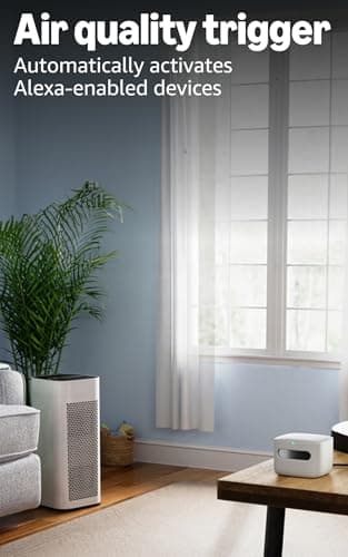 Amazon Smart Air Quality Monitor – Know your air, Works with Alexa