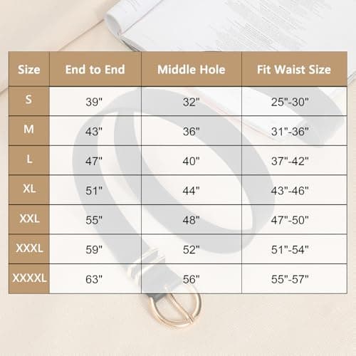 VONMELLI 2 Pack Women's Leather Belts for Jeans Dresses Fashion Gold Buckle Ladies Belt