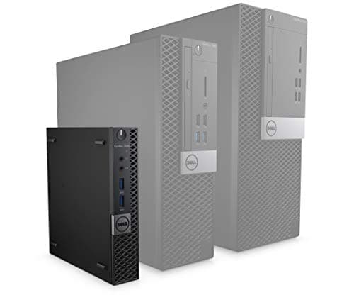 Dell Optiplex 7040 Micro Form Factor Desktop, Intel Quad Core i5 6500T 2.5Ghz, 16GB DDR4, 256GB NVMe SSD, Wi-Fi, HDMI, Windows 11 Pro (Renewed)
