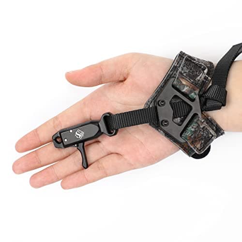 LWANO Bow Release, Archery Release Aids Trigger for Compound Bow, One Size Fits Most