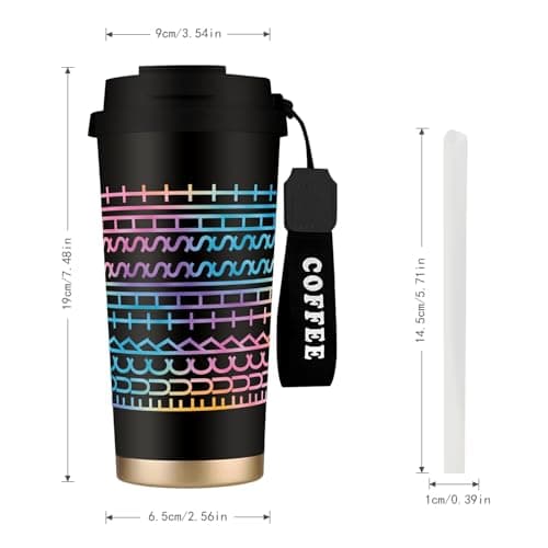 White Elephant Gifts for Adults, 18 oz Insulated Mug,F This S Coffee Cup, Hidden Message Coffee Mug, Unique Office Prank Gag Christmas for coworkers B0FZTPDL3F