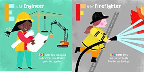 ABC for Me: ABC What Can She Be?: Girls can be anything they want to be, from A to Z (Volume 5) 1633226247