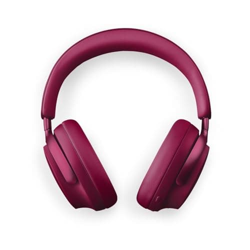 Bose QuietComfort Ultra Bluetooth Headphones, Wireless Headphones with Spatial Audio, Over Ear Noise Cancelling with Mic, Up to 24 Hours of Playtime, Deep Plum - Limited Edition Color