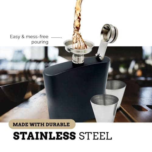 Step Dad Gifts, Step Dad Fathers Day, Bonus Dads Gifts, Stepdad Birthday Present, Presents for Step Father Christmas, Stepfather Present for Fathers Day, Hip Flask (My)