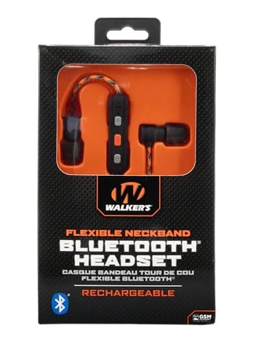 Walker's Shooting Training Protection 29 DB Omni-Directional Microphone Rope Hearing Enhancer Earbuds
