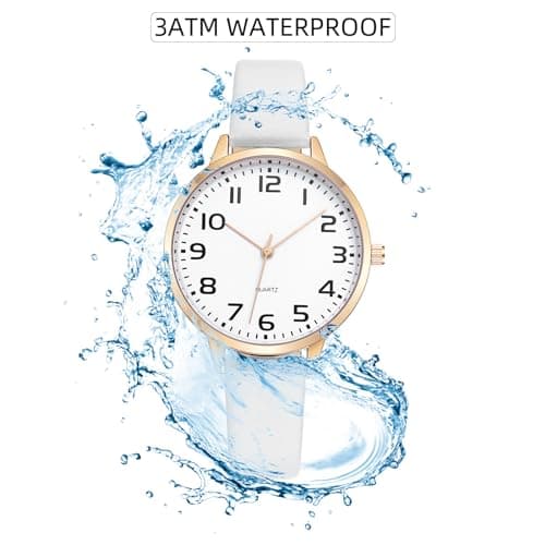 IBSO Women Watches Leather Mesh Strap Round Case Analog Fashion Ladies Wrist Watches