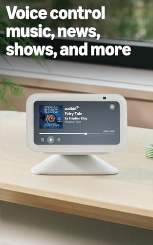 Amazon Echo Show 5 (newest model), Smart display, Designed for Alexa+, 2x the bass and clearer sound, Charcoal B09B2SBHQK